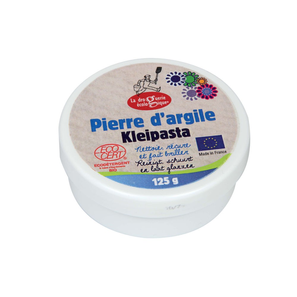 Pierre d'Argile, nettoyant naturel multi-usages pot de 500g +